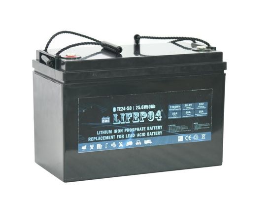 Draagbaar van het de Batterijlithium van 24v 50ah Lifepo4 de Batterijpak