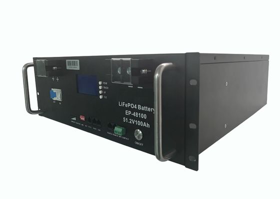 van de de Telecommunicatiebatterij van 51.2V 50AH de Reservekuiper Server Rack Lifepo 4