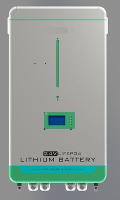 Binnenlandse de Systemen1200ah Muur Opgezette Batterij van de de Zonne-energieopslag van 25.6V 200AH