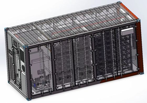 De Opslag van de Lifepo451.2v BESS Power System 500kw Energie ESS