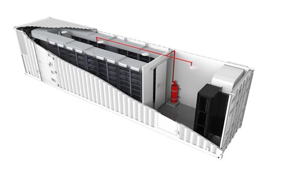 MWH BESS Battery Energy Storage System 500kwh aan 1,37 MWH ESS Batterijpak