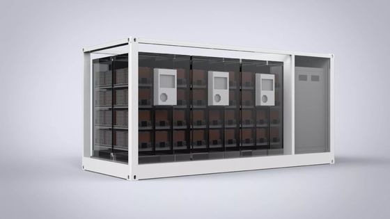 De intelligente Openluchtopslag van BESS Battery Storage System 500keh ESS