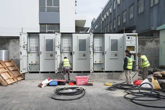 215 kWh BESS batterij-energieopslagsysteem stroomback-up 98%