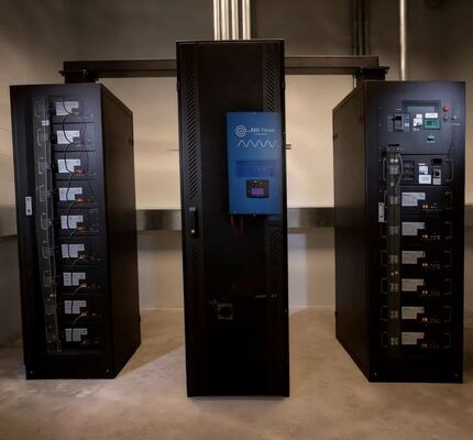 LFP-batterij IP55 Telecom Power System Rectiver Scable Cabinet